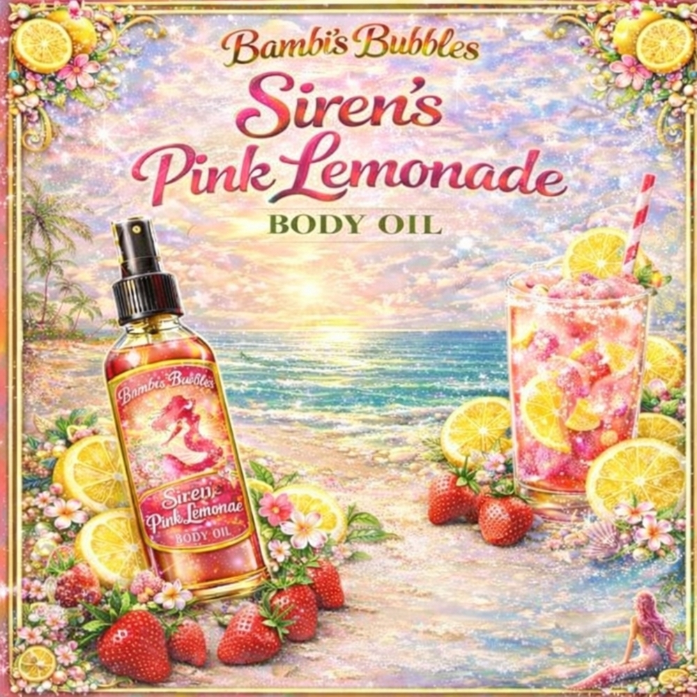 New! Bambis Bubbles Body Oil 2oz Assorted Scents - Picture 10 of 12
